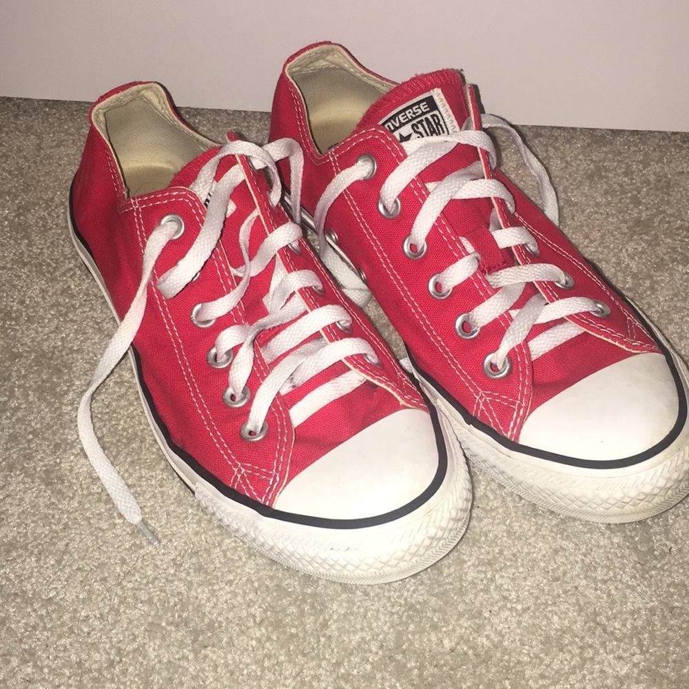 Red converse